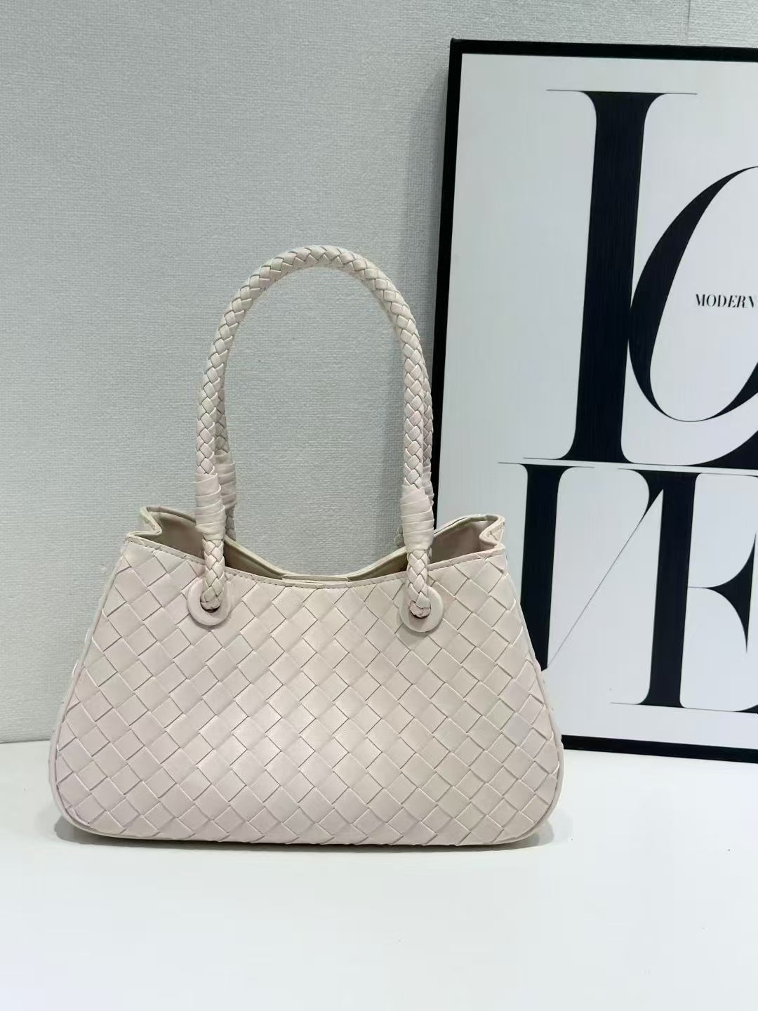 Mauve Taupe Handbag