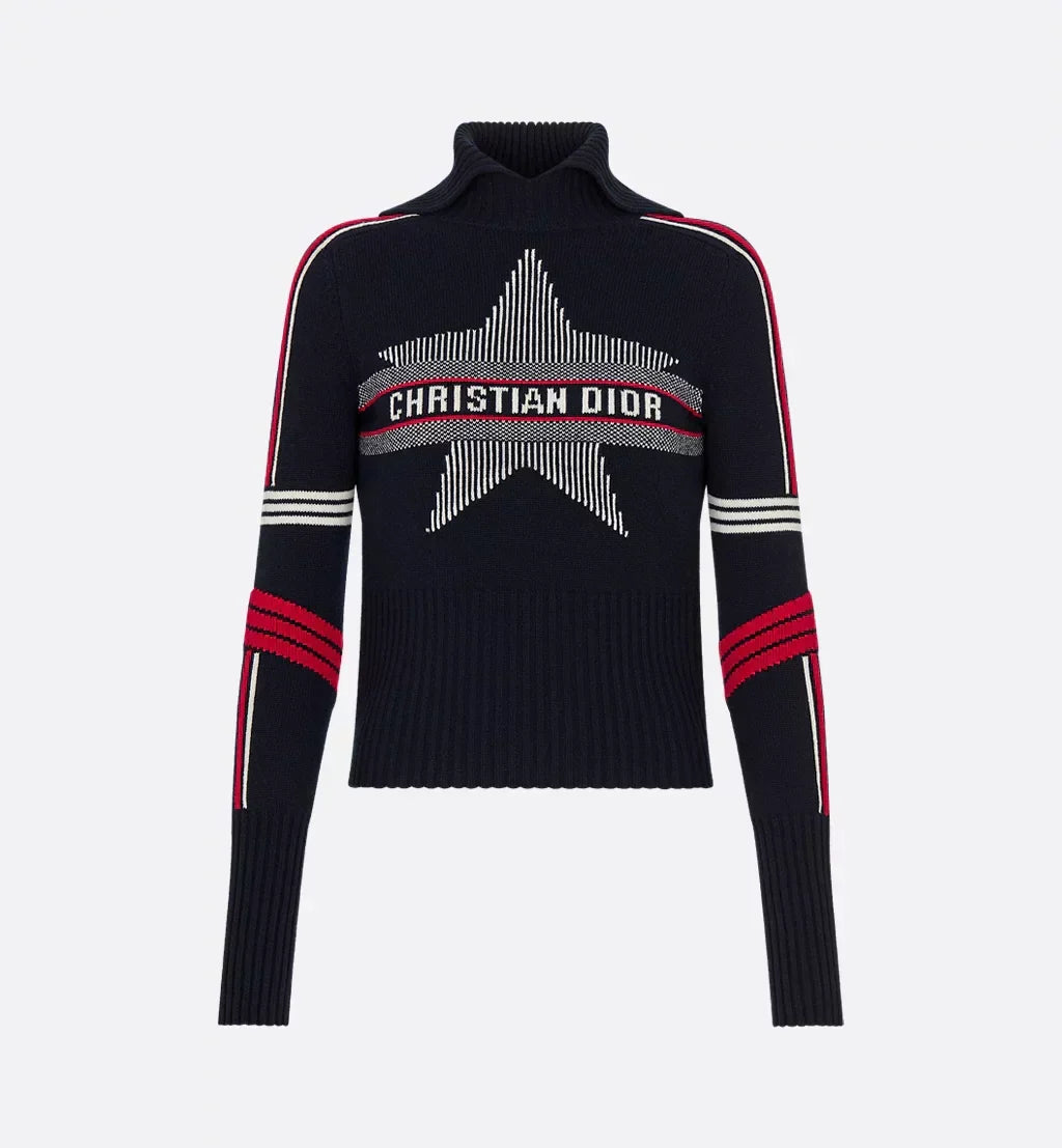 CD Mock Neck Sweater