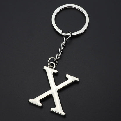 English Alphabet Keychain Keychain Personal Name Letter Pendant