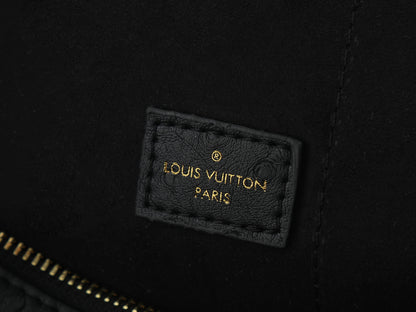 LV Express Handbag In Black Leather