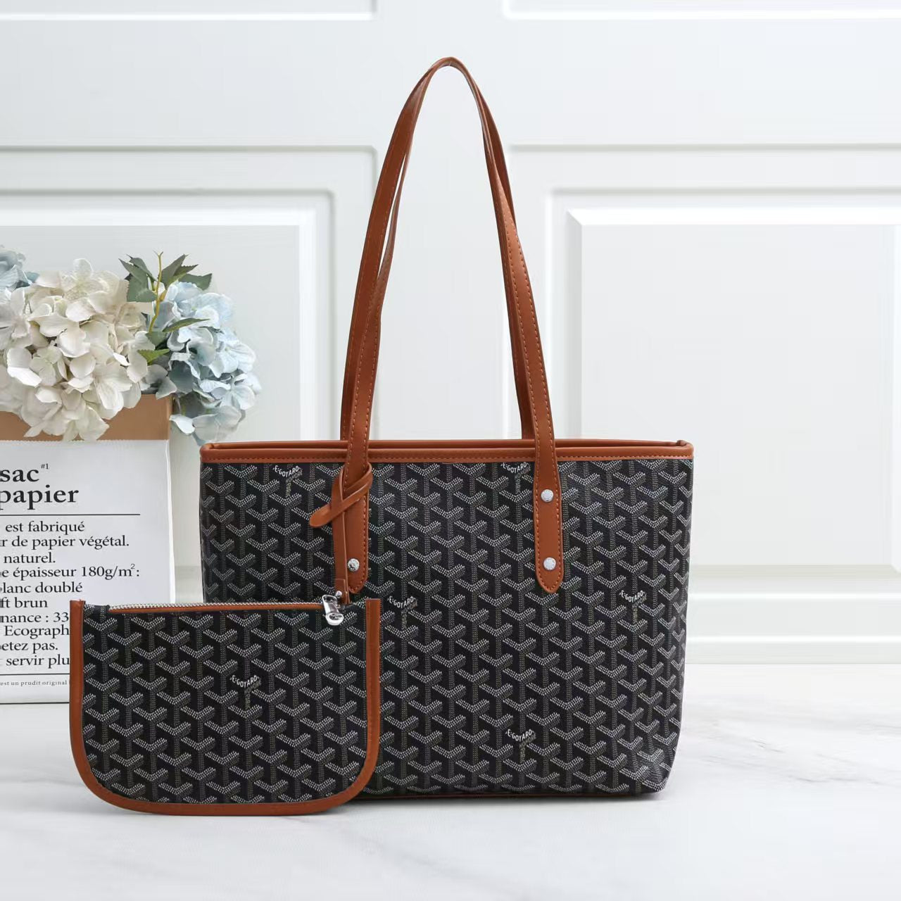 Saint Louise PM Tote Bag & Pouch