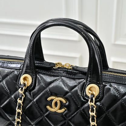 CC Bowling Bag Black & Gold