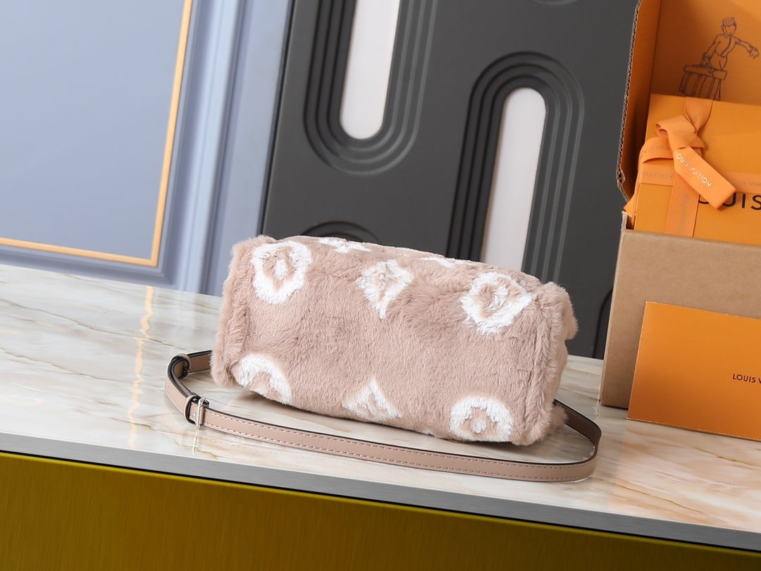 On The Go Fluffy Tote Bag