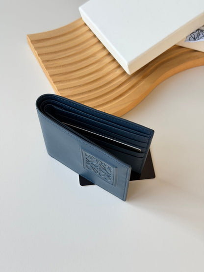 Embossed Leather Wallet