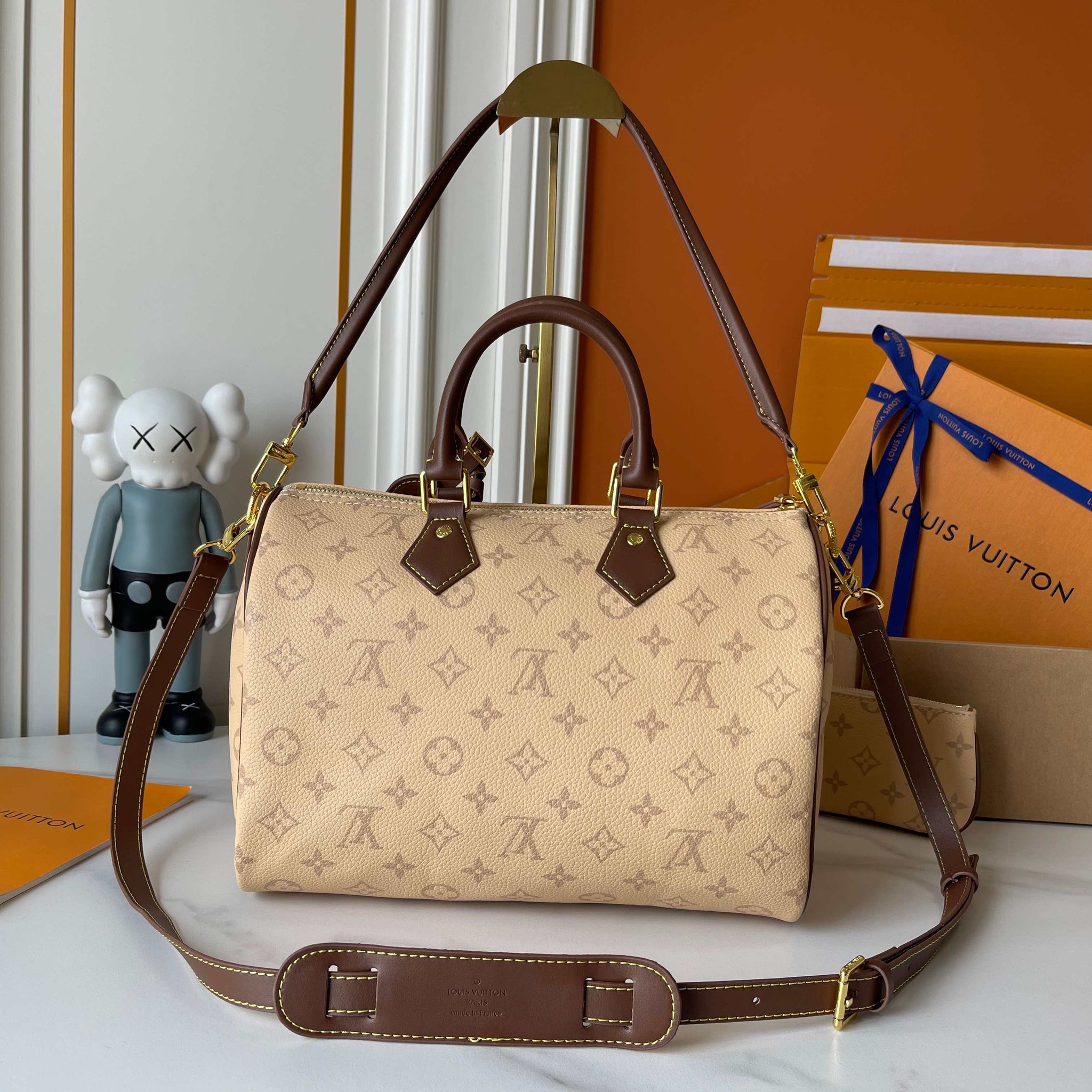 Monogram Boston Bag with Coin Pouch