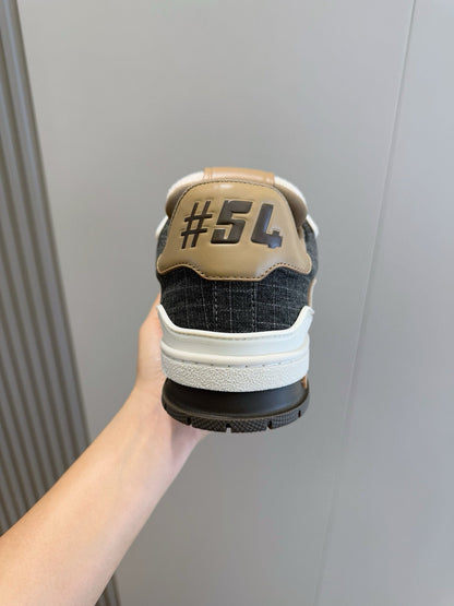 LV Trainer Outdoor Sneaker In Brown Tones