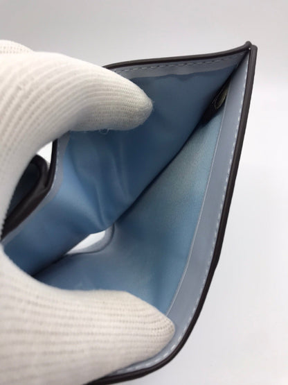 Blue Medium Corner Zip Wallet