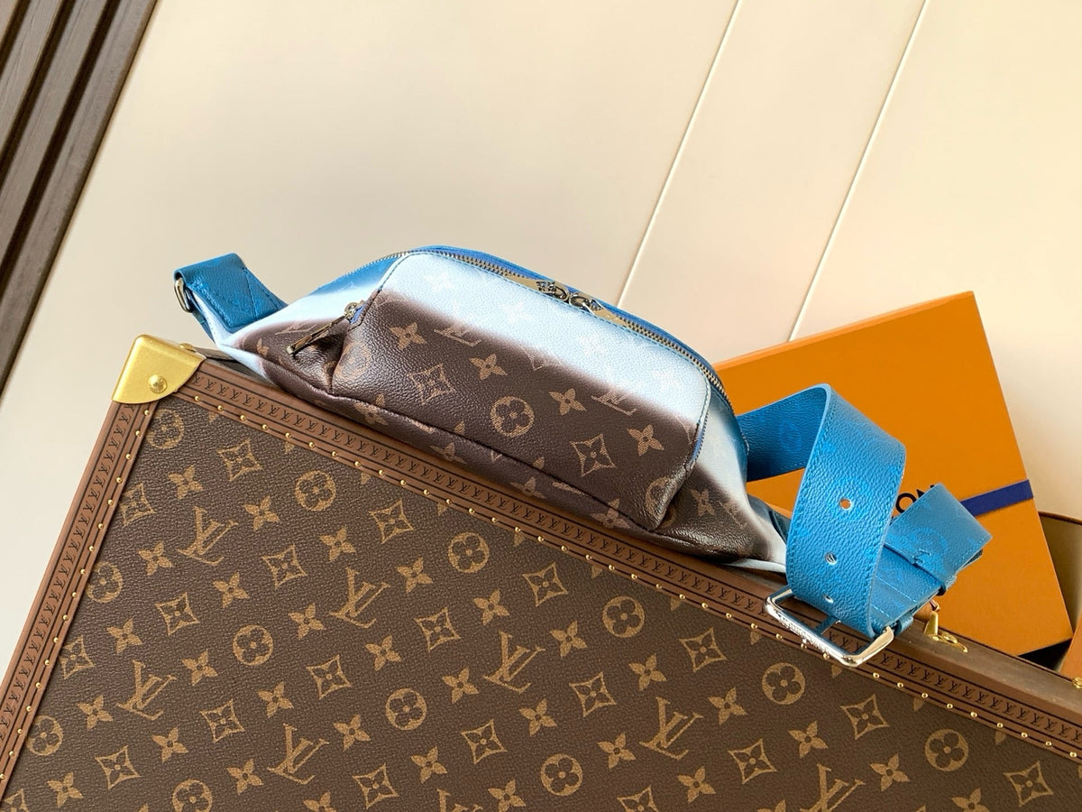 Rush Bumbag With Striking Blue Gradient Finish