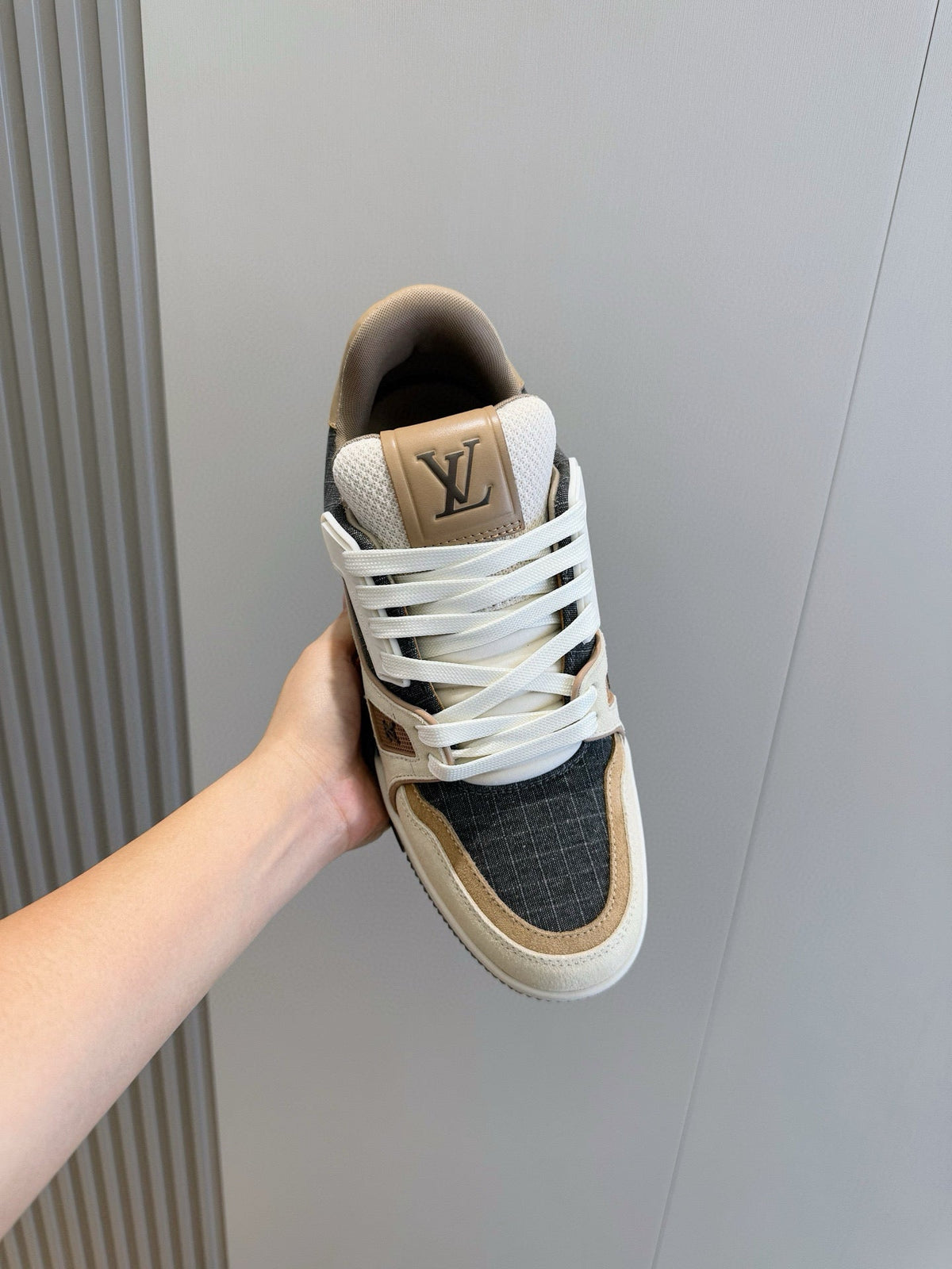 LV Trainer Outdoor Sneaker In Brown Tones