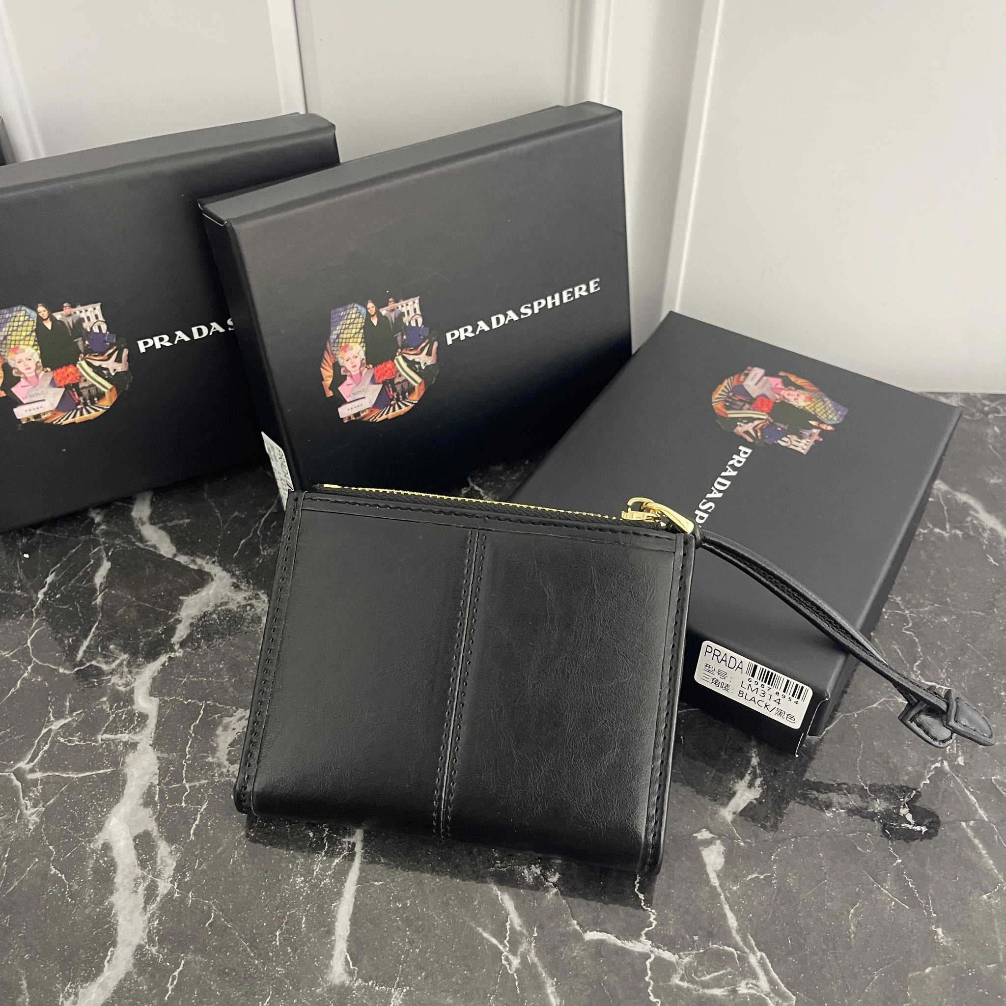 Triangle Logo Small Wallet
