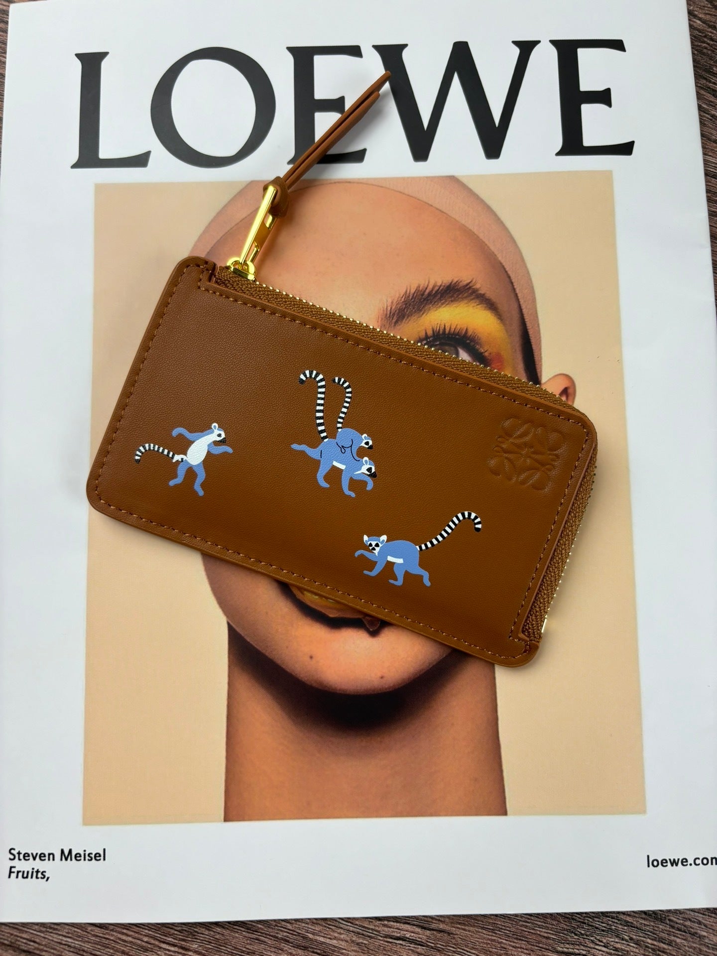Lemur Animal Card Holder