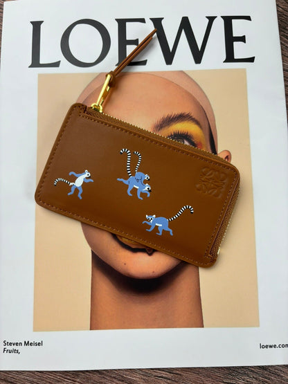 Lemur Animal Card Holder