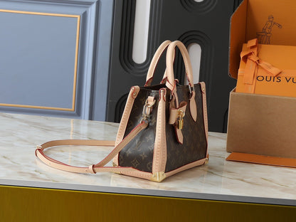 Mini Nano Monogram Canvas Handbag