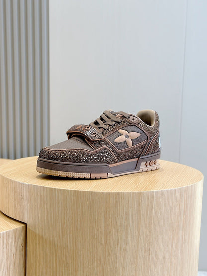 LV Trainer In Brown Colorway