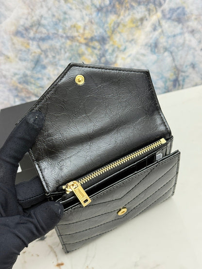 Cassandre Compact Tri-Fold Wallet