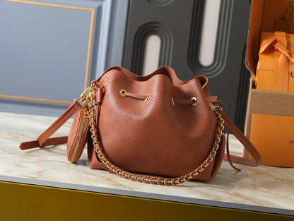 Mahina Leather Bella Bucket Bag