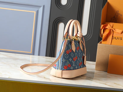 Shell Shape Denim Handbag