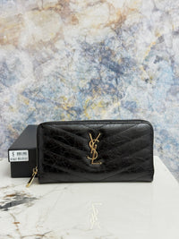 Black With Gold-Tone Logo
