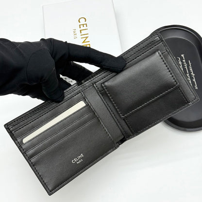 Bi-fold Wallet IN Striped Triomphe Canvas Wallet