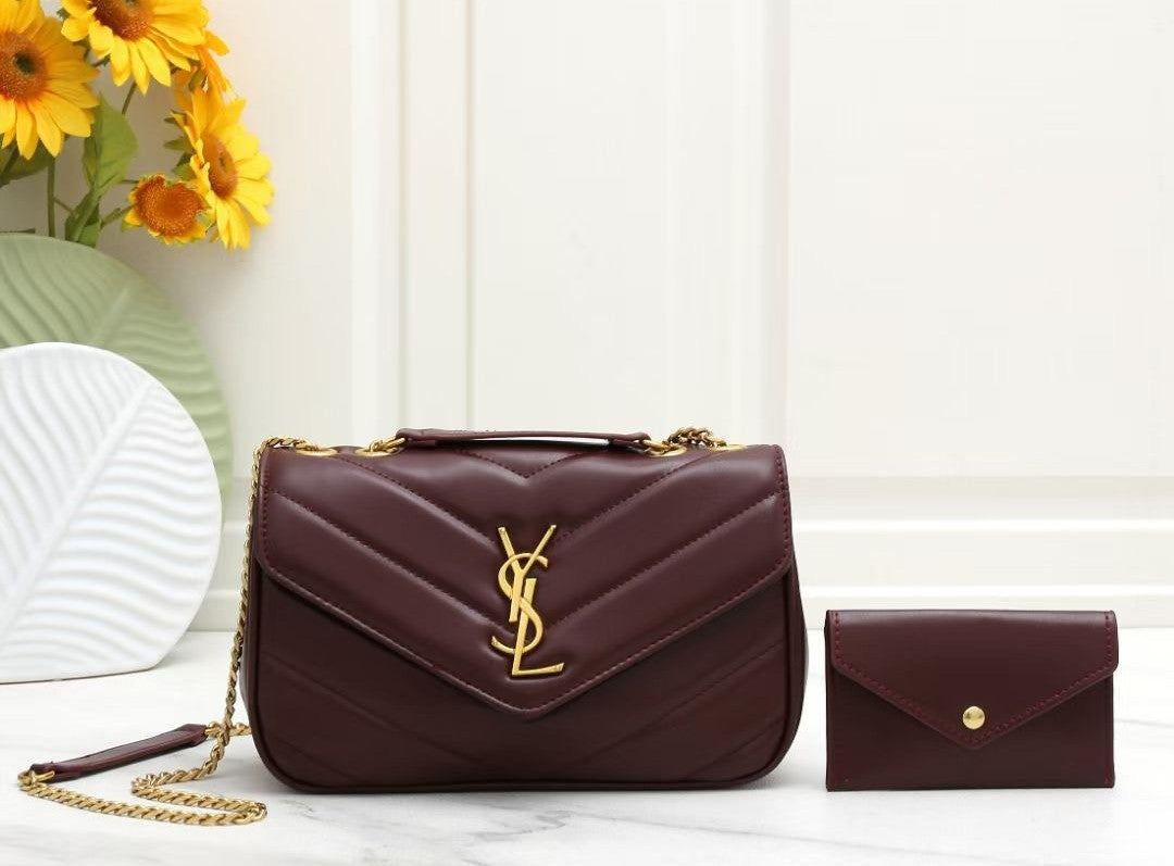 Loulou Mini Leather Crossbody