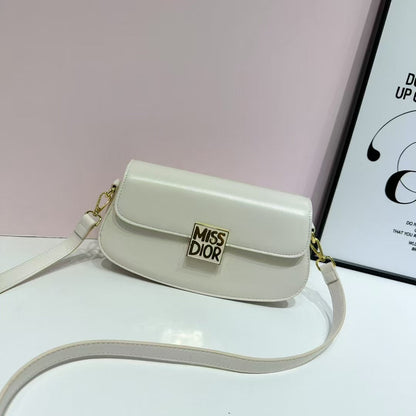 MD Flap Bag Gold Tone Hardware
