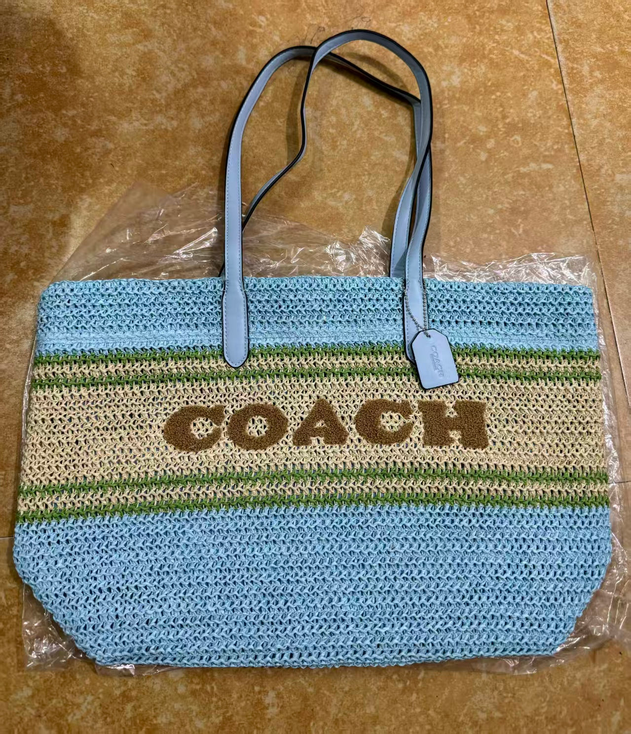 Luxury Woven Straw Tote Bag