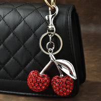 Full Diamond Cherry Silver Red