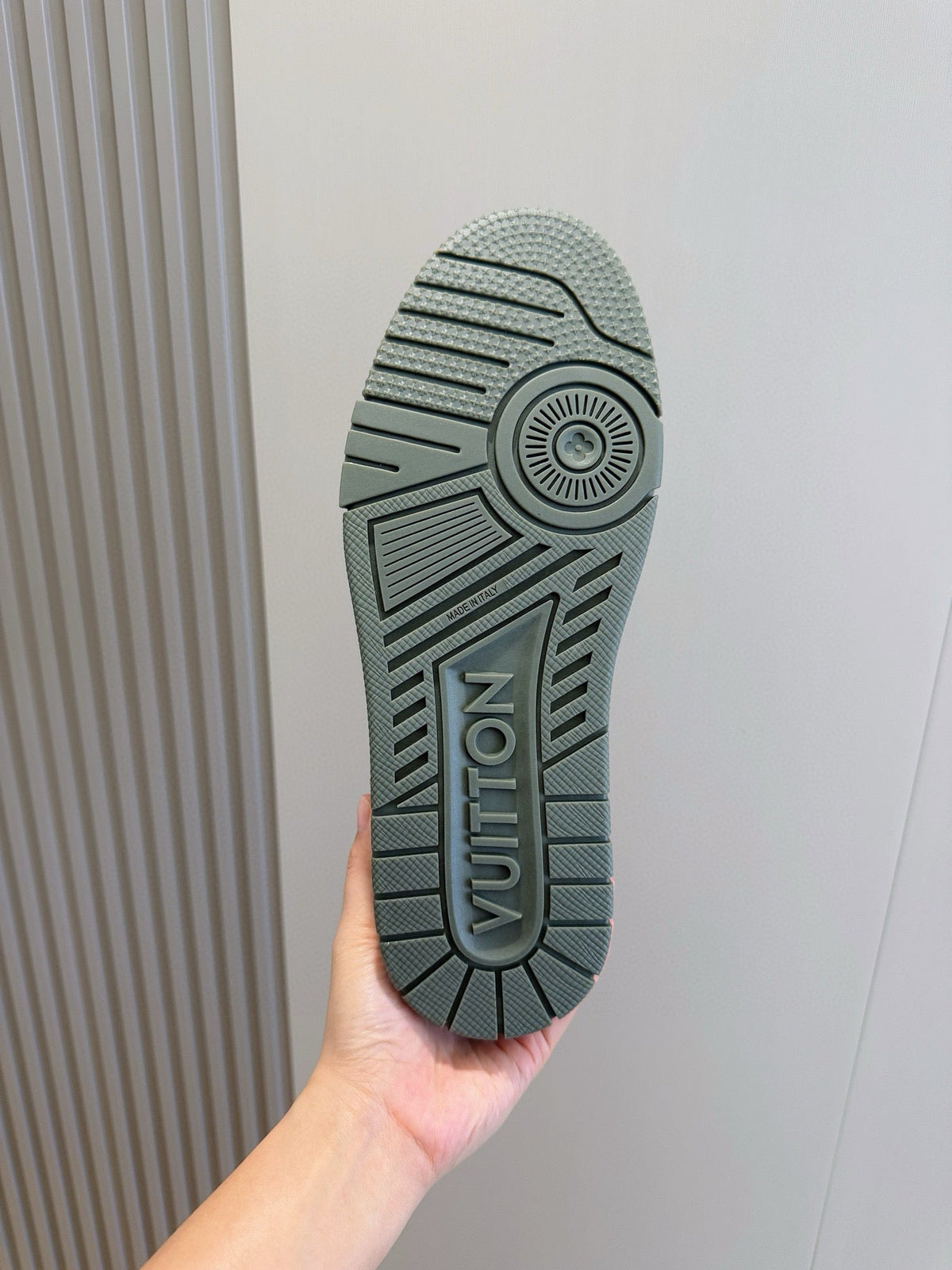 LV Trainer Outdoor Sneaker In Green