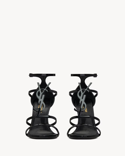Cassandra sandals in patent leather 10CM