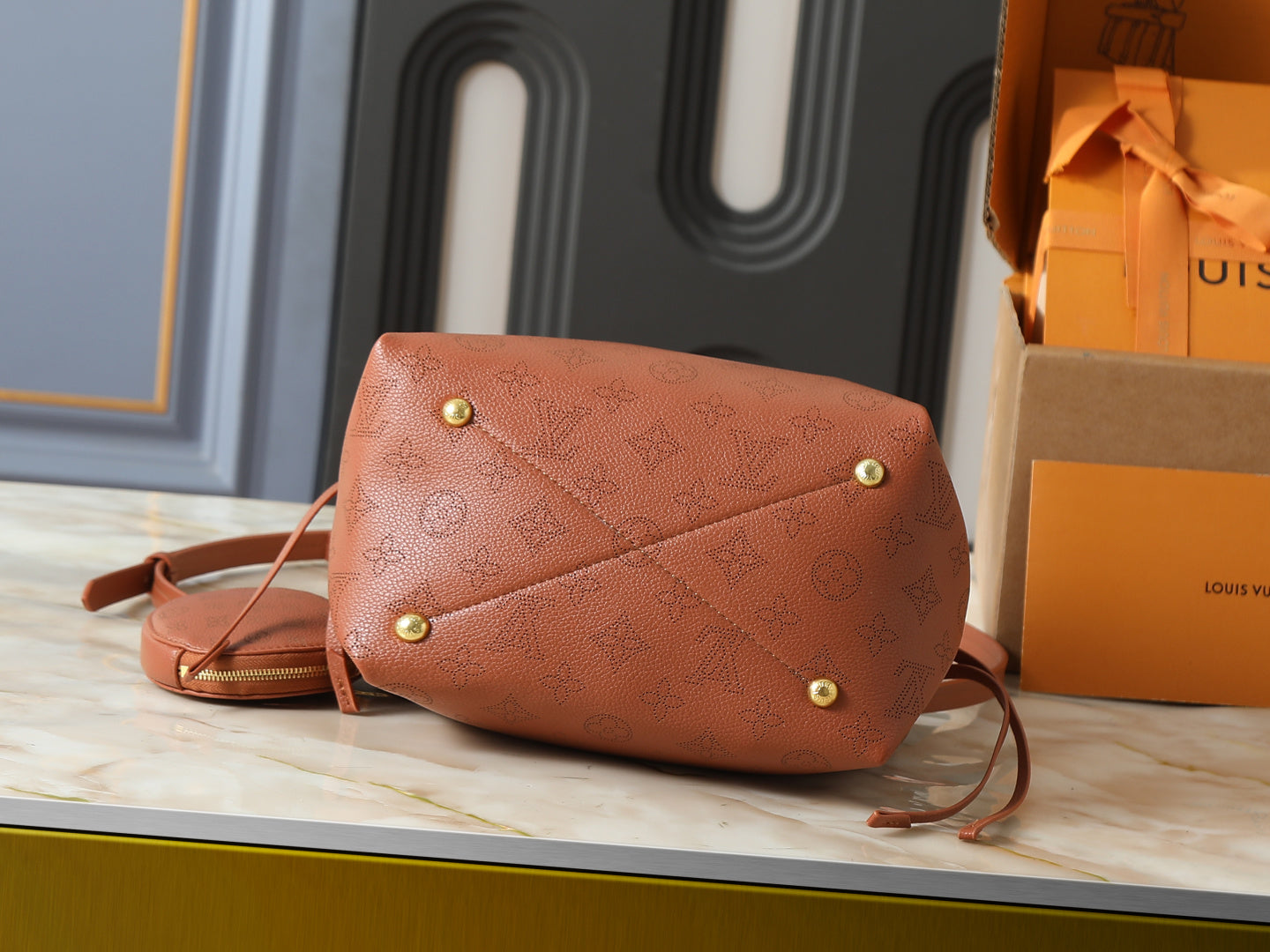 Mahina Leather Bella Bucket Bag