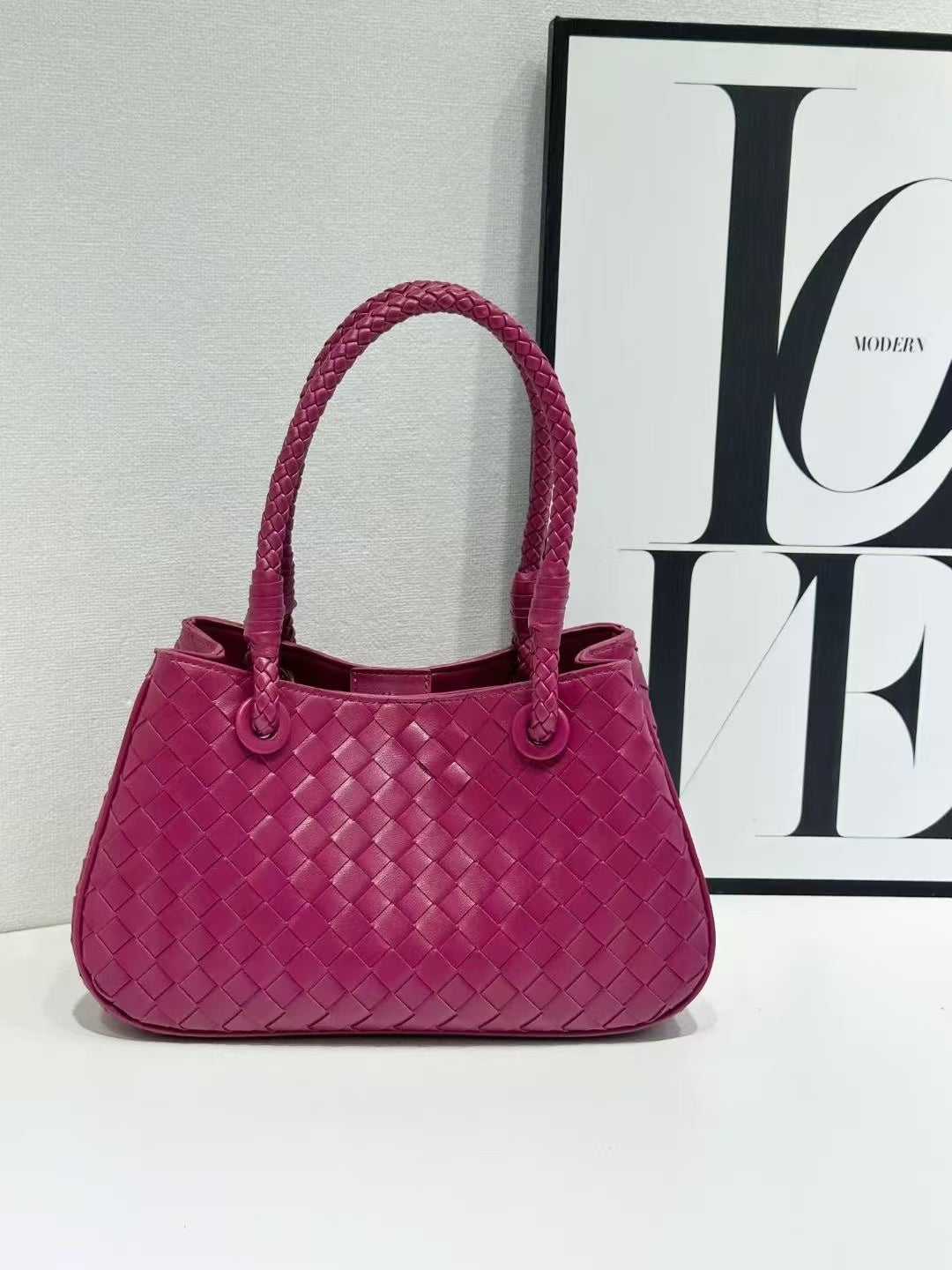 Mauve Taupe Handbag