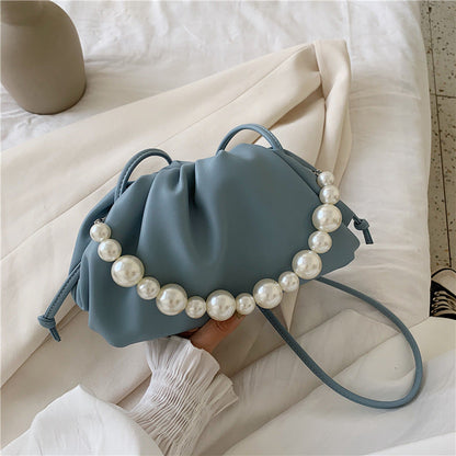 Pearl Chain Dumpling Women Bag