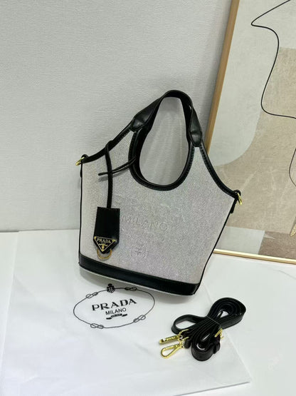 Medium Logo Print Tote Bag