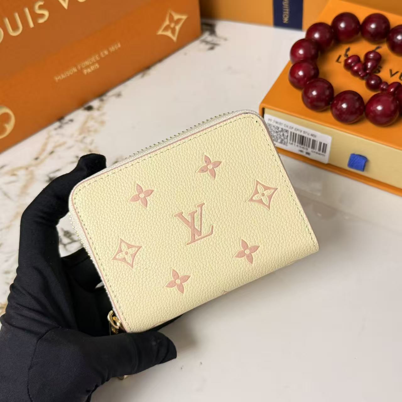 Cléa Wallet Monogram Empreinte Leather