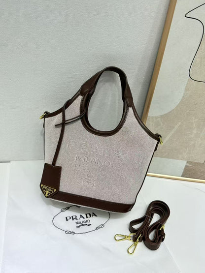 Medium Logo Print Tote Bag