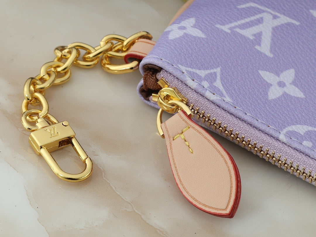 Speedy P9 Bandouliere Pastel Purple Handbag