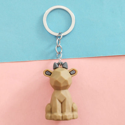 Cut Dinosaur Bag Cute Cartoon Doll Keychain Pendant