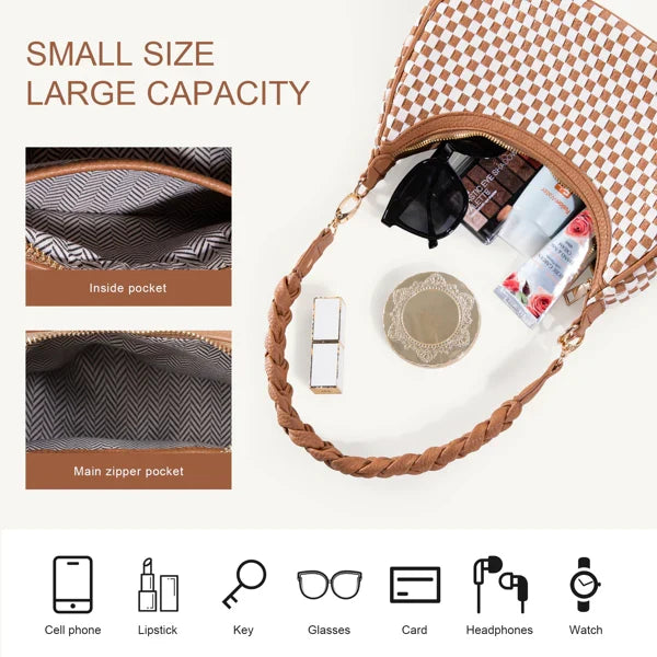 Woven Hobo Handbag