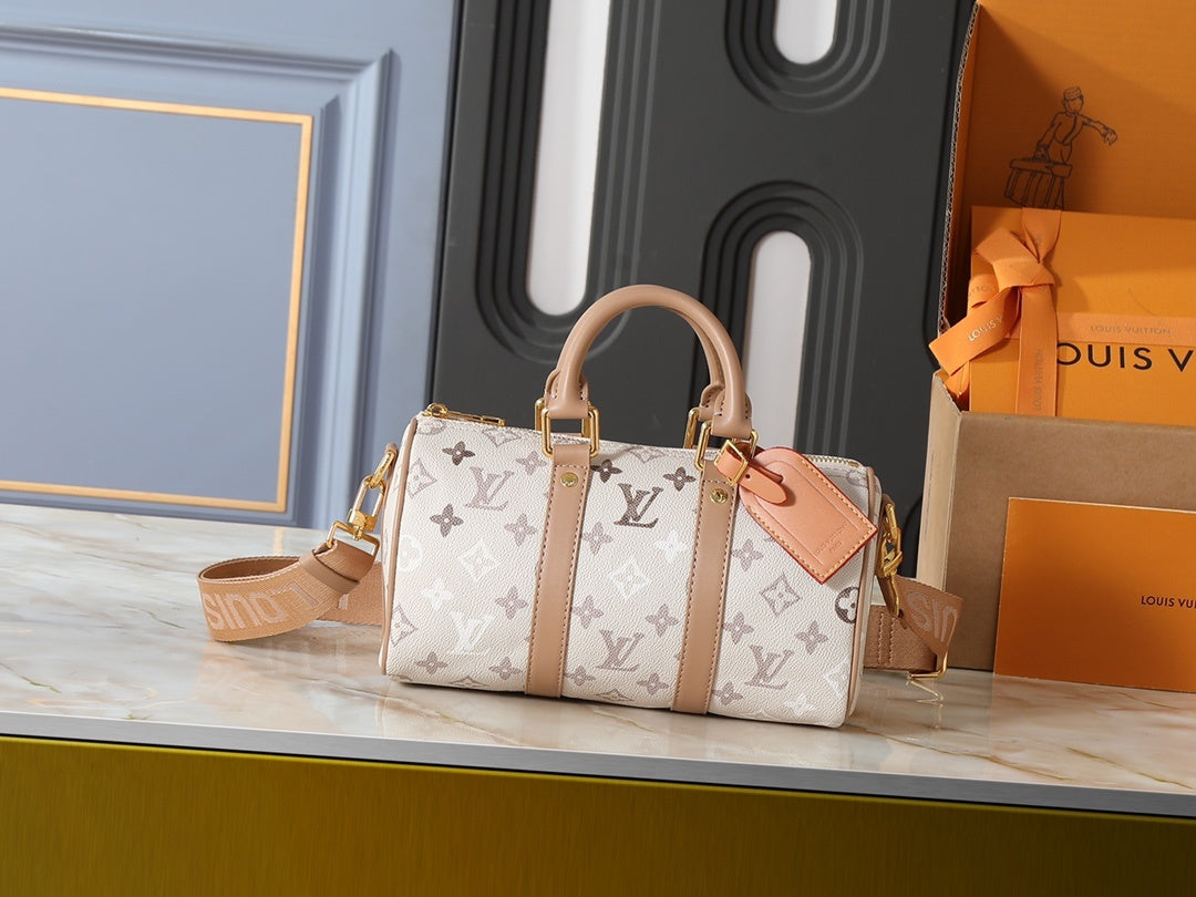 Cylinder Monogram Handbag