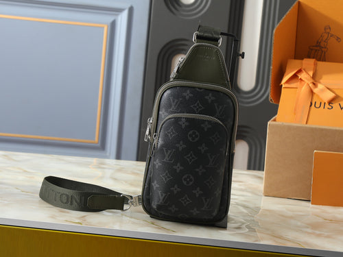 LV Avenue Slingbag PM In Monogram Eclipse