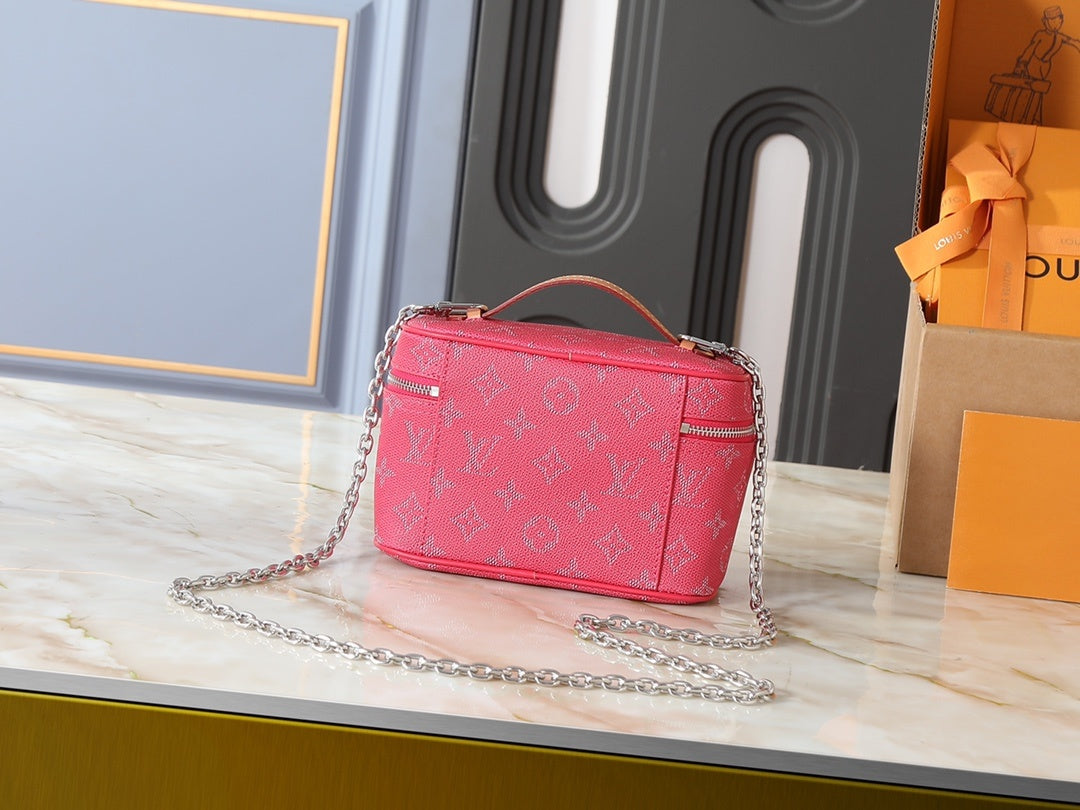 Nice Mini Pink Monogram Bag