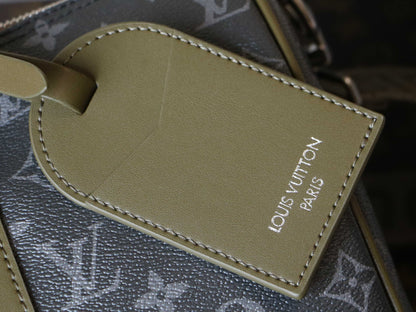 Keepall Bandouliere In Monogram Eclipse Canvas