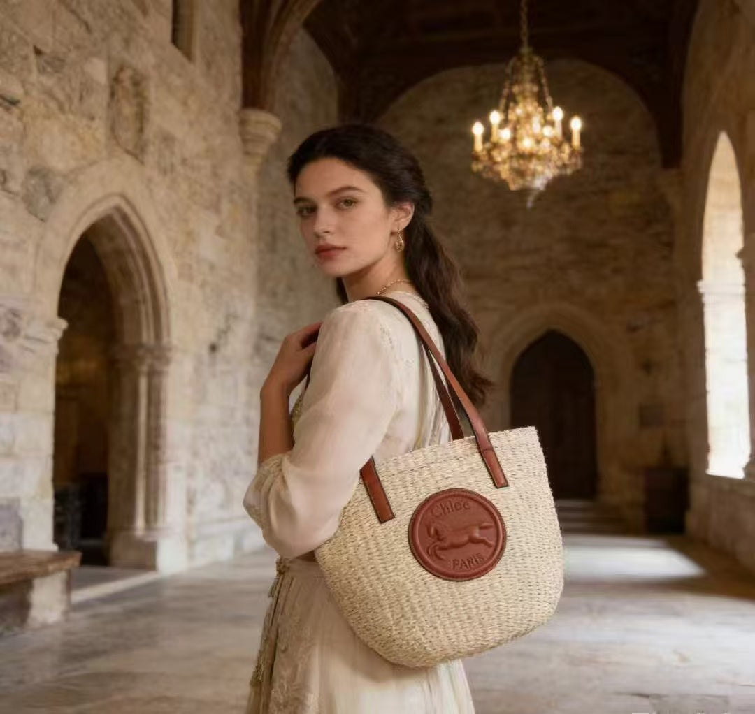 Large Basket Bag