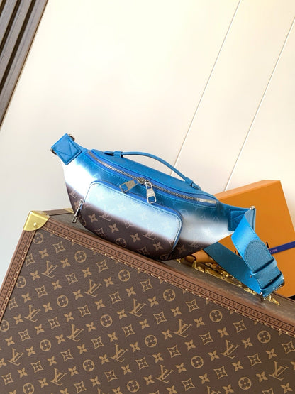 Rush Bumbag With Striking Blue Gradient Finish