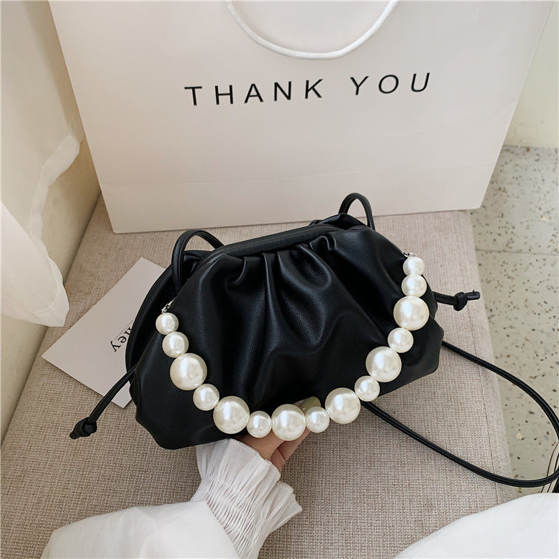 Pearl Chain Dumpling Women Bag