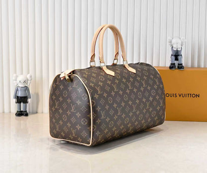Speedy Bandoulière 35 Monogram Canvas Large Handbag