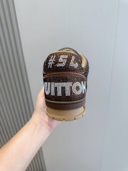 LV Trainer In Brown Colorway