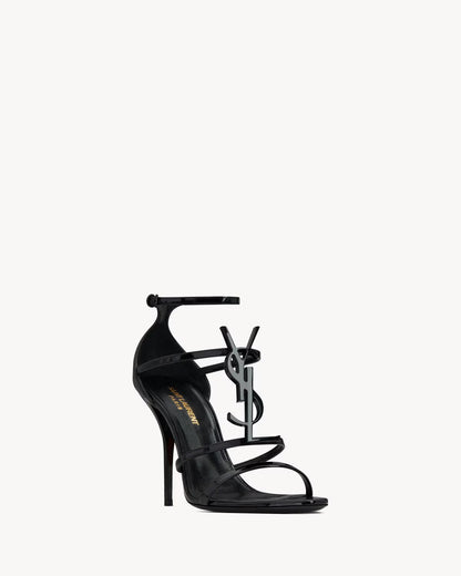 Cassandra sandals in patent leather 10CM