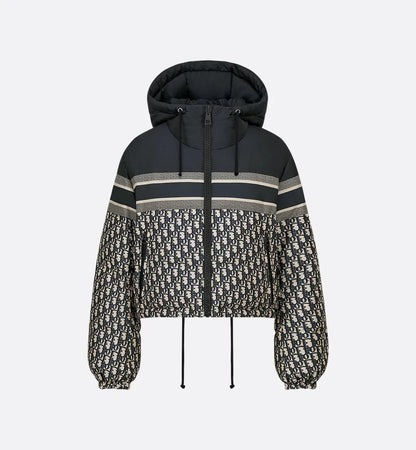 Reversible Cropped Puffer Jacket