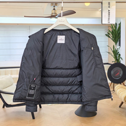 Short Puffer Jacket In Black